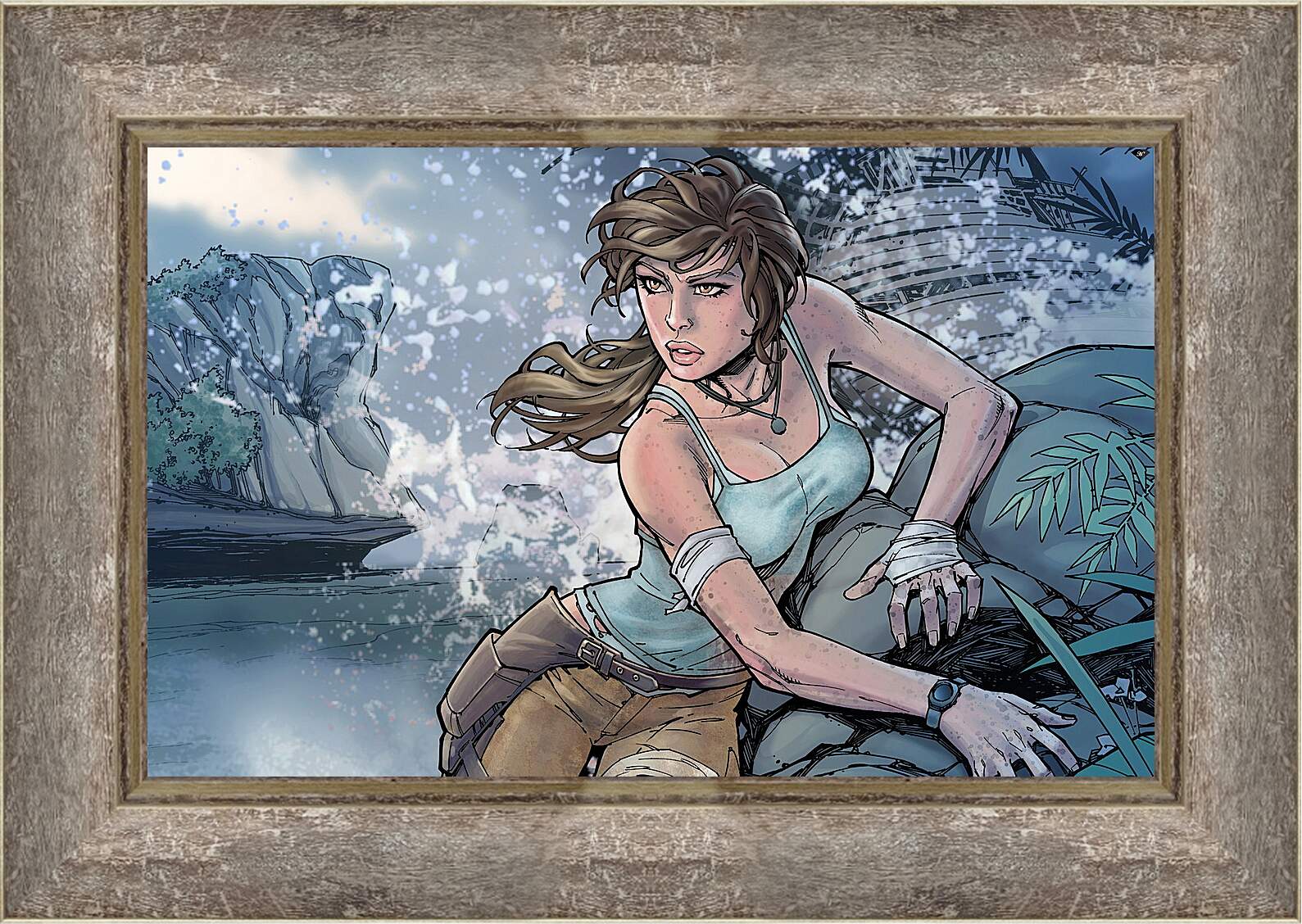 Картина в раме - Tomb Raider