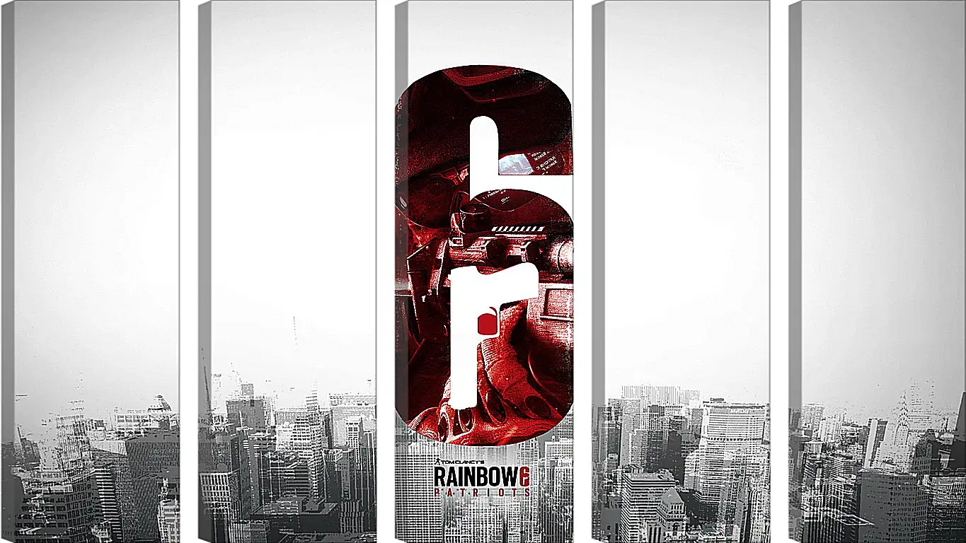 Модульная картина - Rainbow Six
