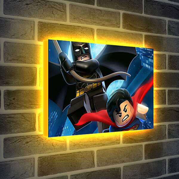 Лайтбокс световая панель - Lego
