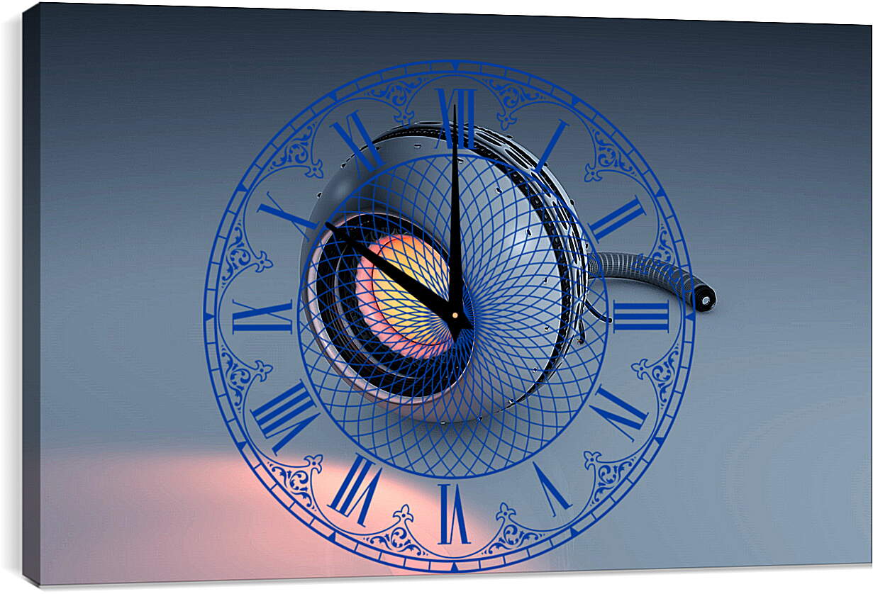 Часы картина - Portal
