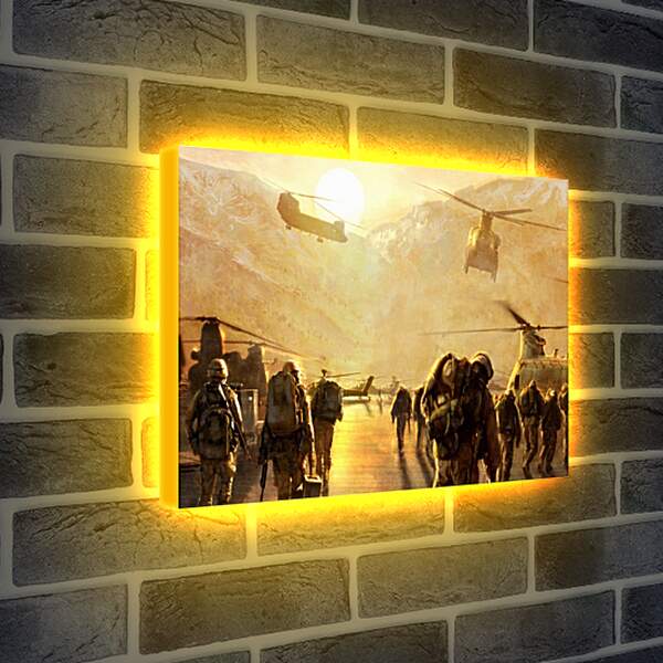 Лайтбокс световая панель - Medal Of Honor
