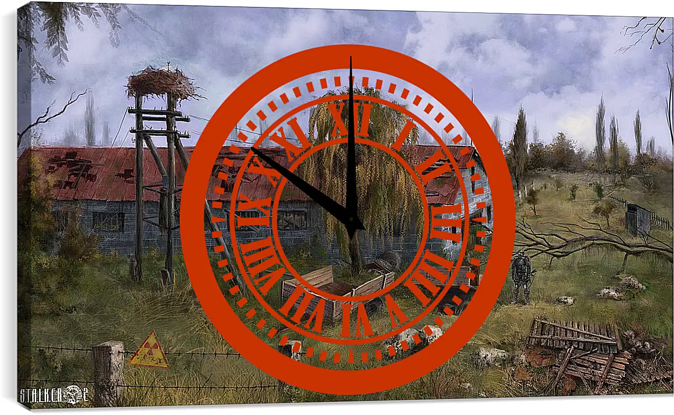 Часы картина - S.T.A.L.K.E.R.
