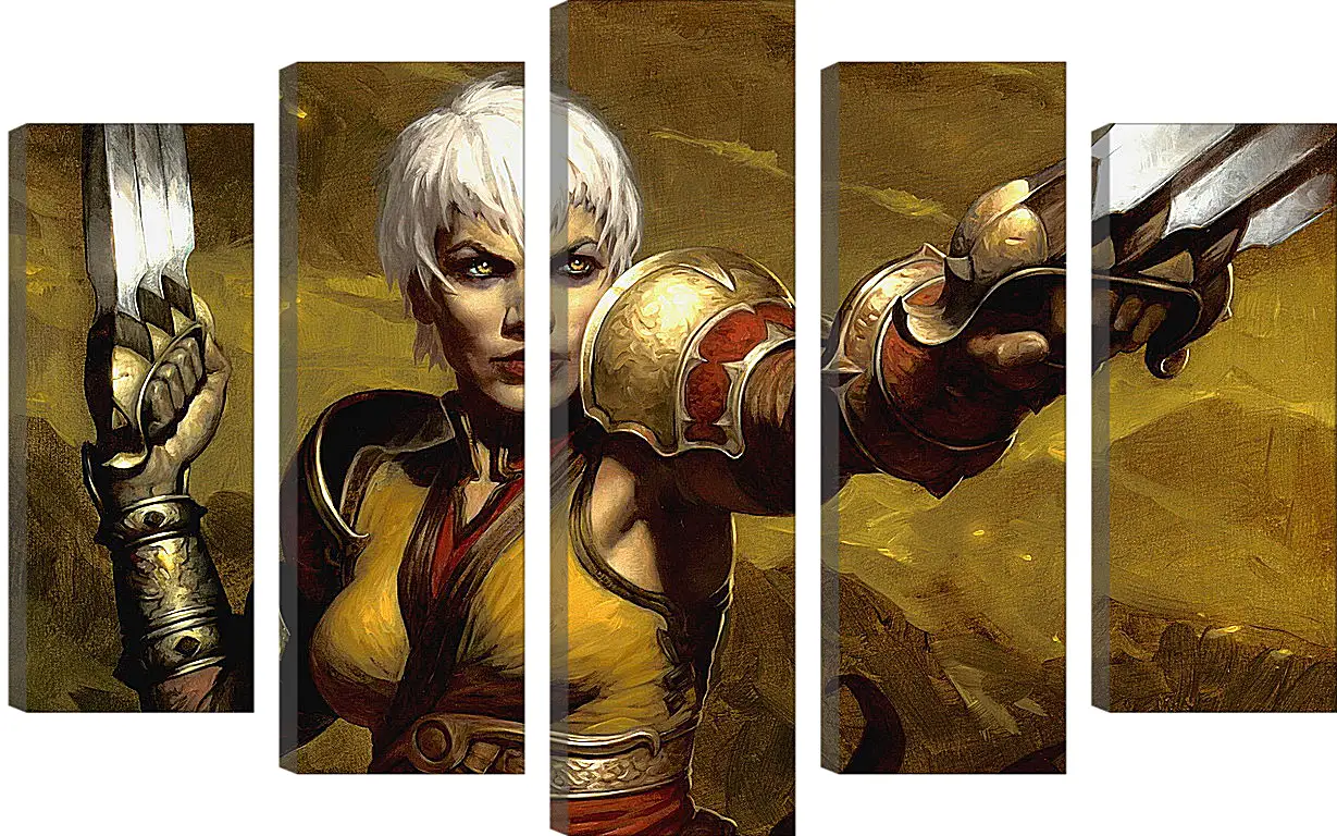 Модульная картина - Diablo III
