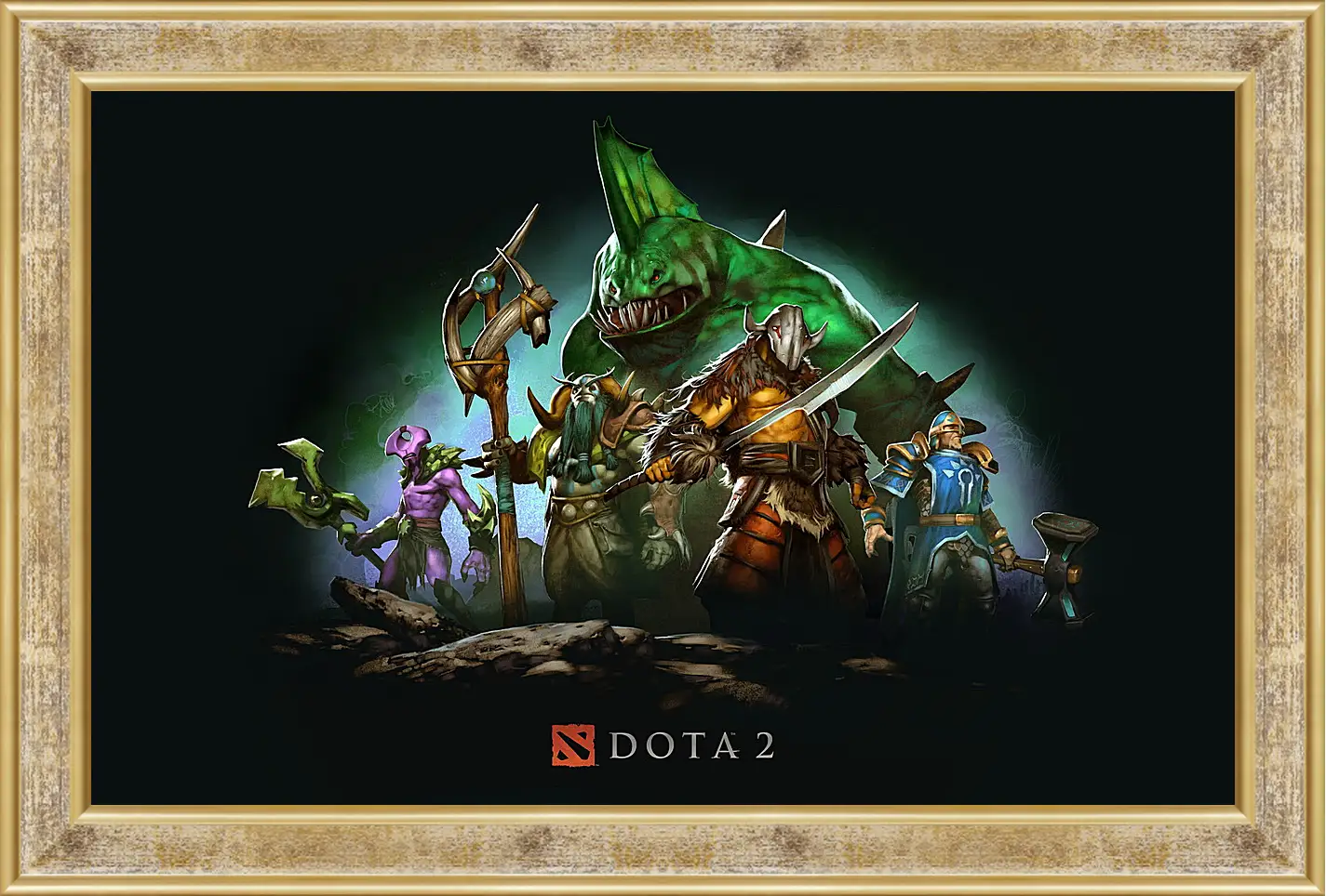 Картина в раме - DotA