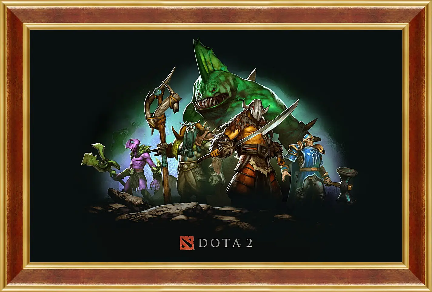 Картина в раме - DotA