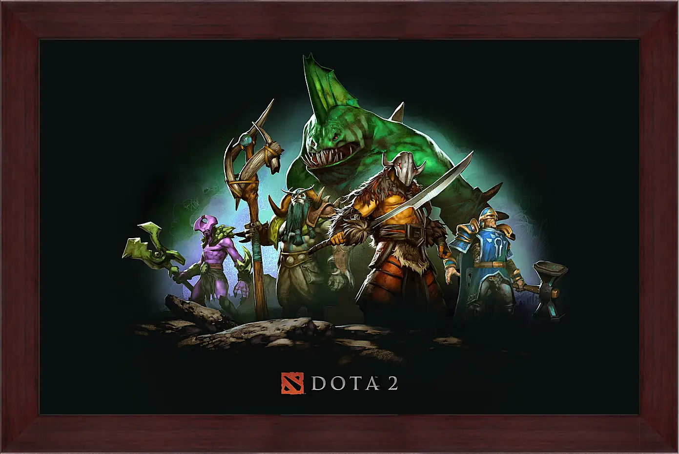 Картина в раме - DotA