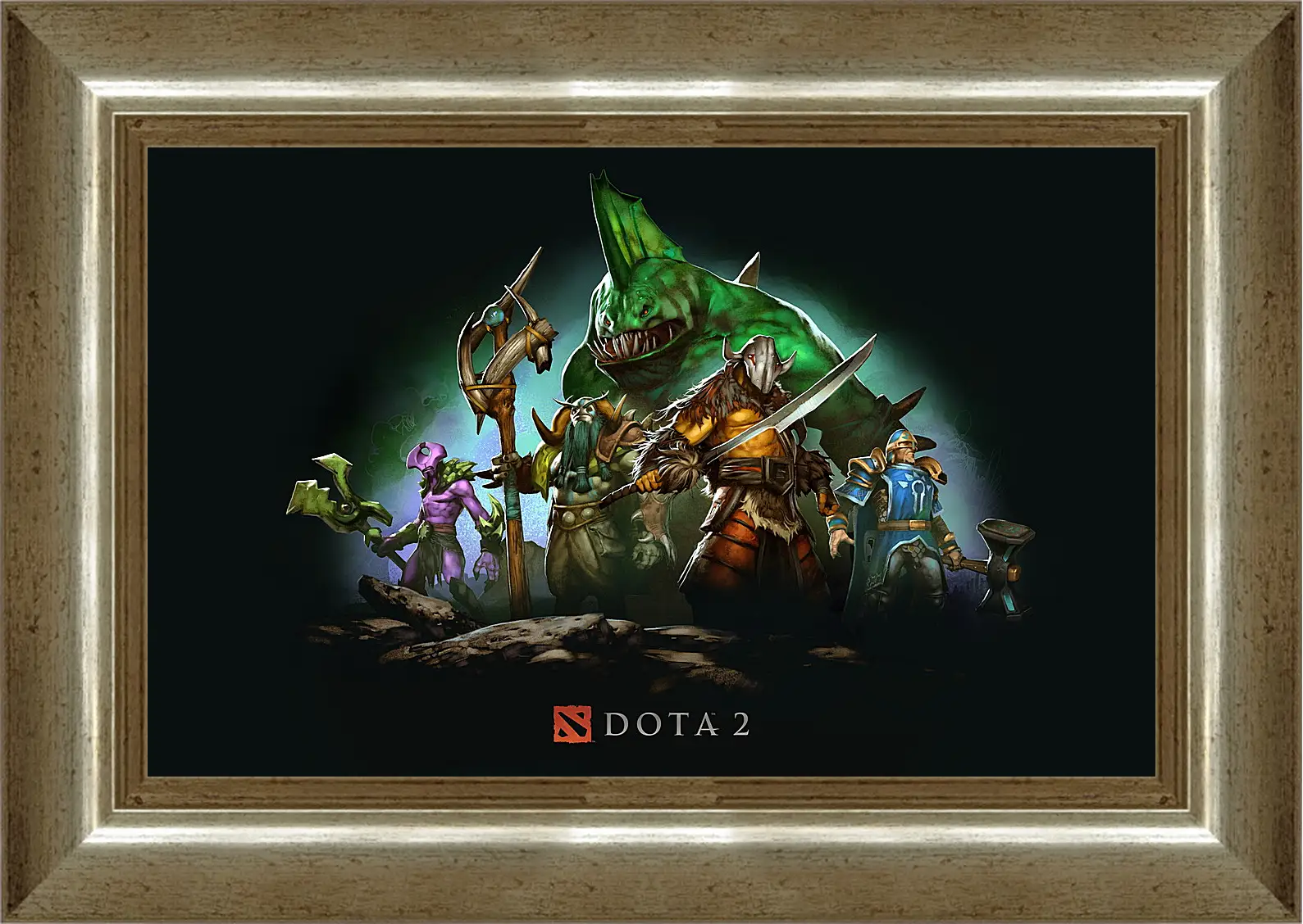 Картина в раме - DotA