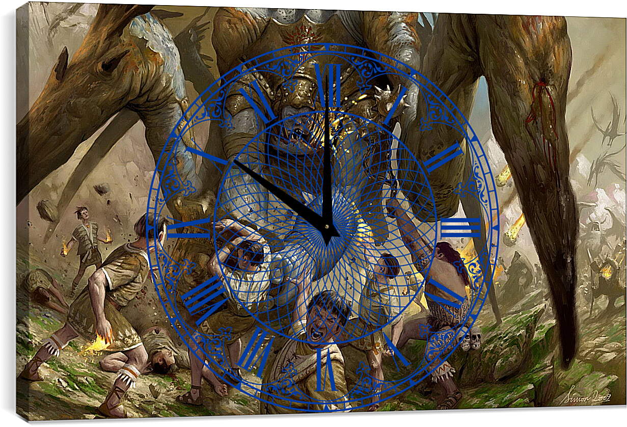 Часы картина - Dominance War
