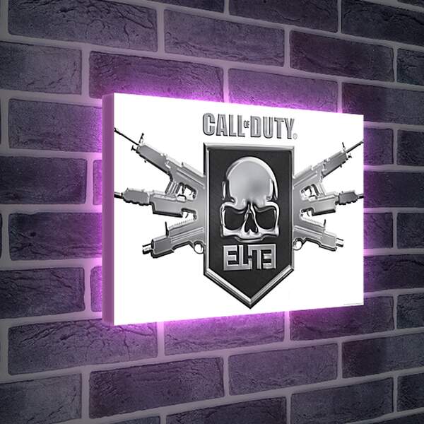 Лайтбокс световая панель - Call Of Duty
