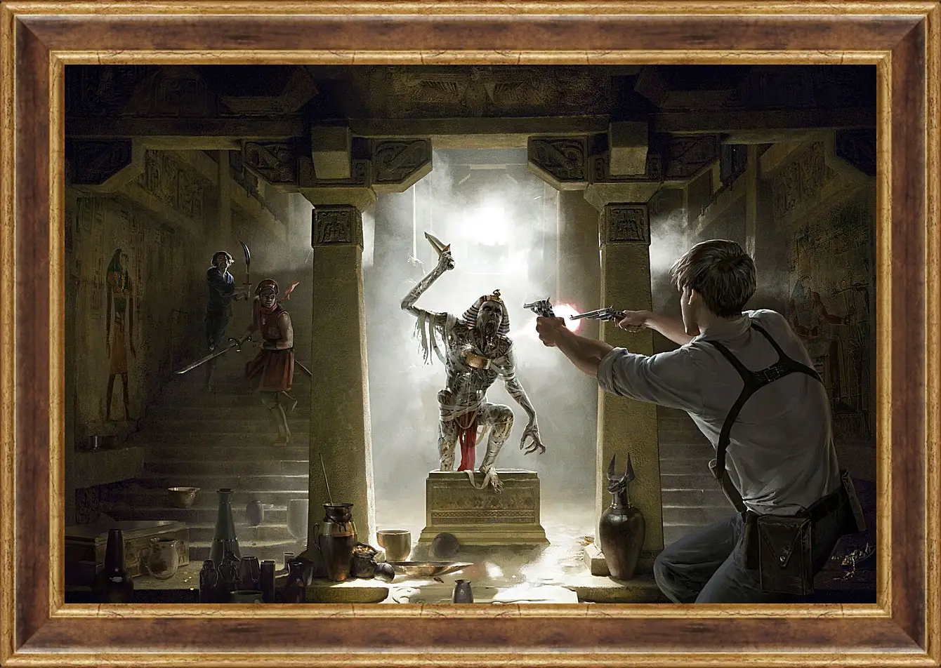 Картина в раме - The Mummy Online
