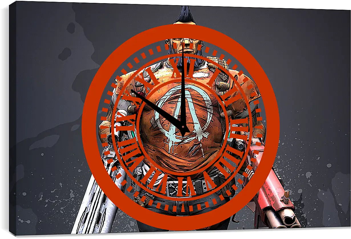 Часы картина - Borderlands 2
