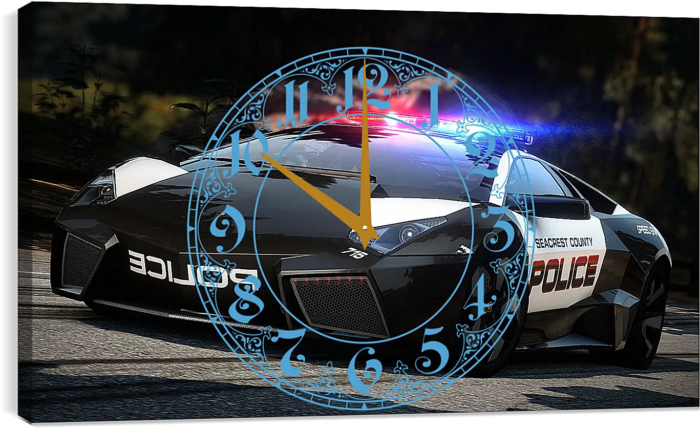 Часы картина - Need For Speed

