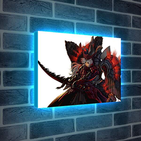 Лайтбокс световая панель - Monster Hunter
