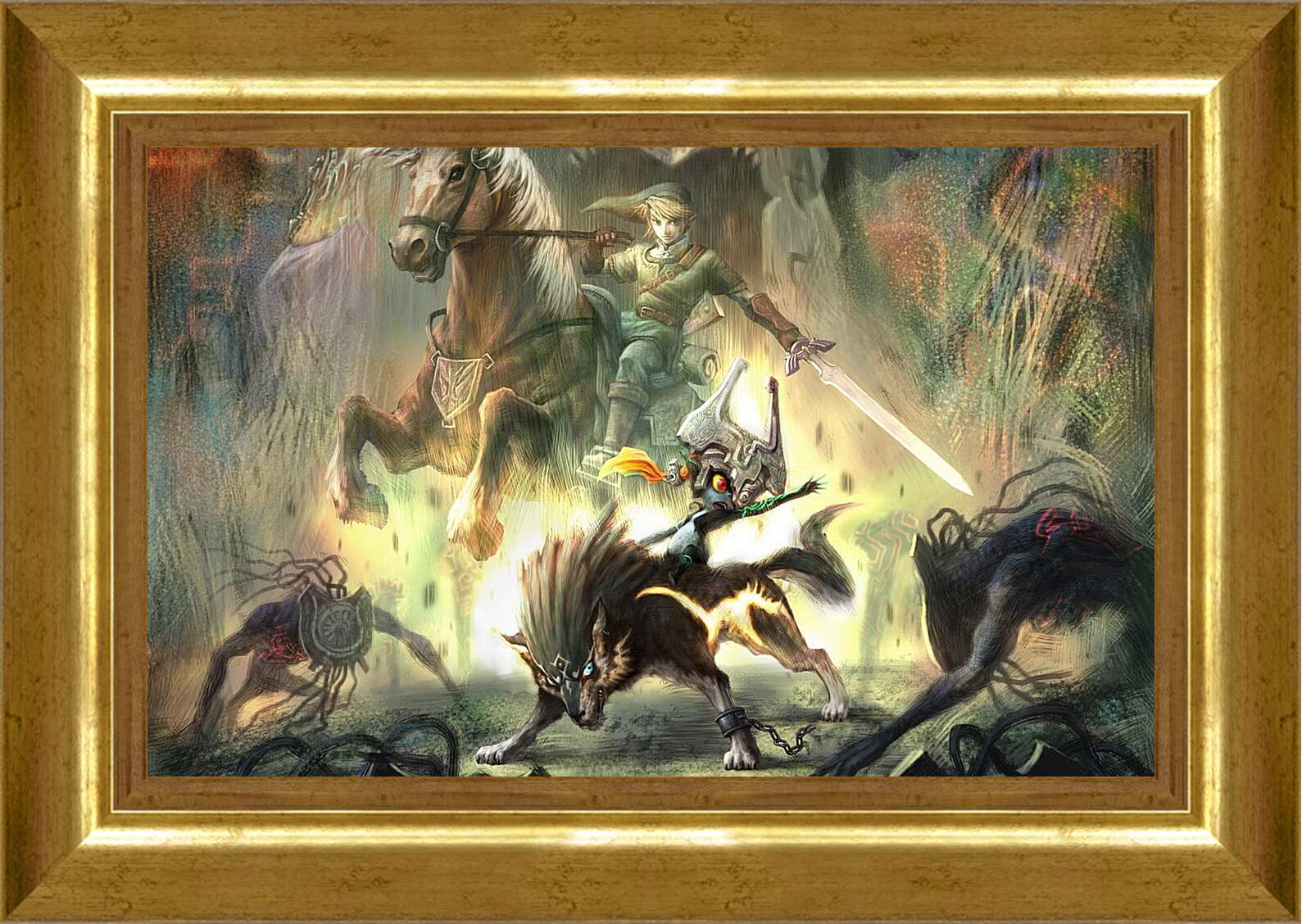 Картина в раме - Zelda

