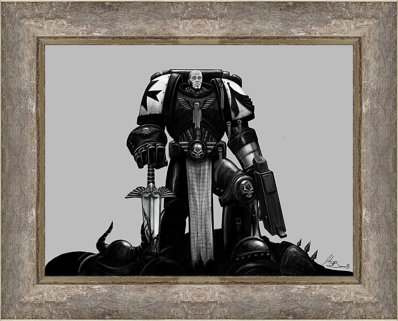 Картина в раме - Warhammer