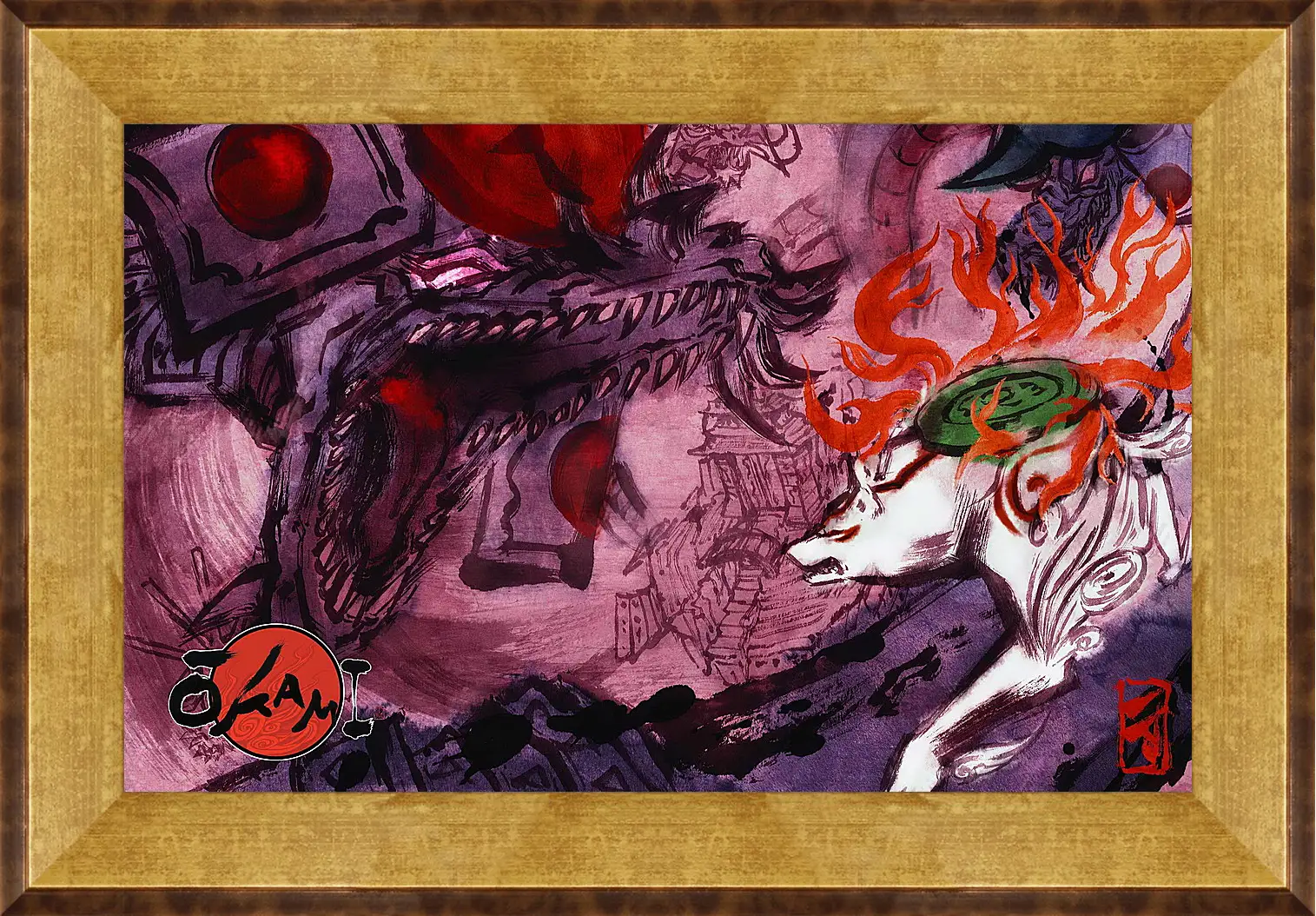 Картина в раме - Ōkami
