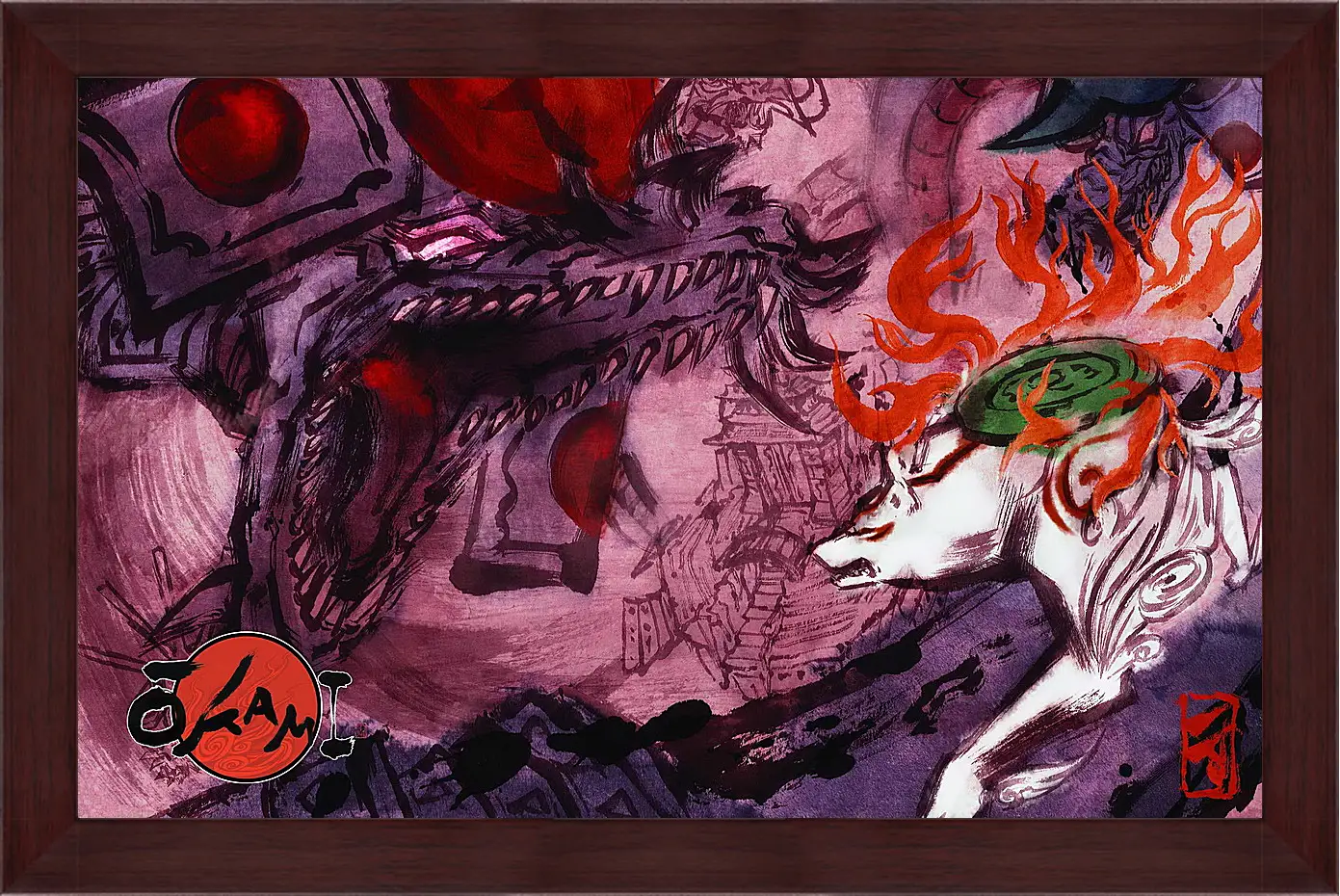 Картина в раме - Ōkami
