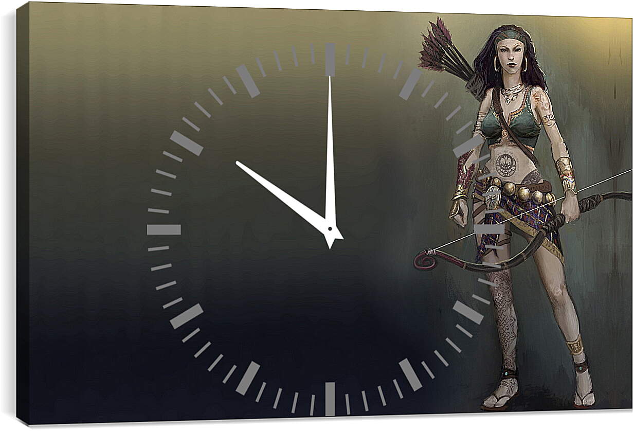 Часы картина - Age Of Conan
