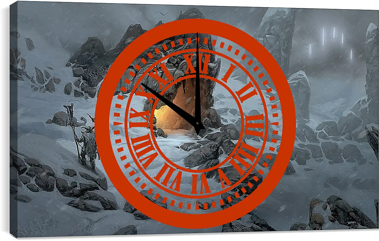 Часы картина - The Elder Scrolls V: Skyrim
