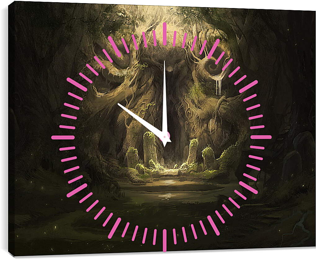 Часы картина - Castlevania
