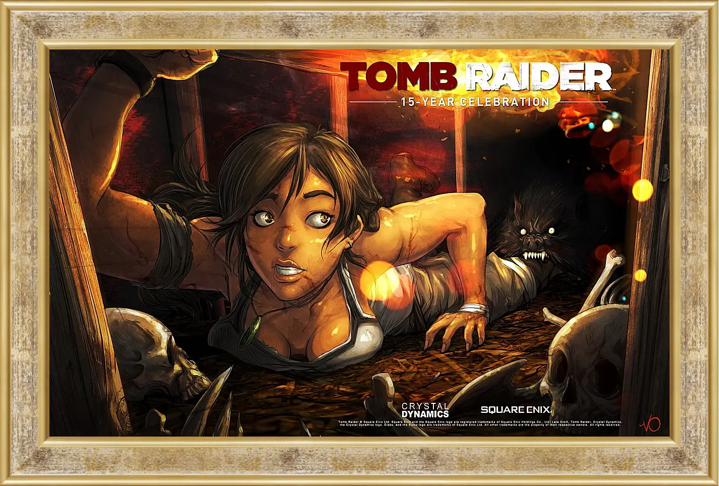 Картина в раме - Tomb Raider