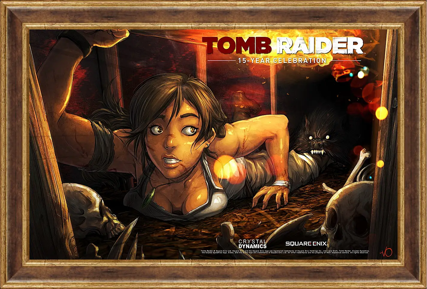 Картина в раме - Tomb Raider