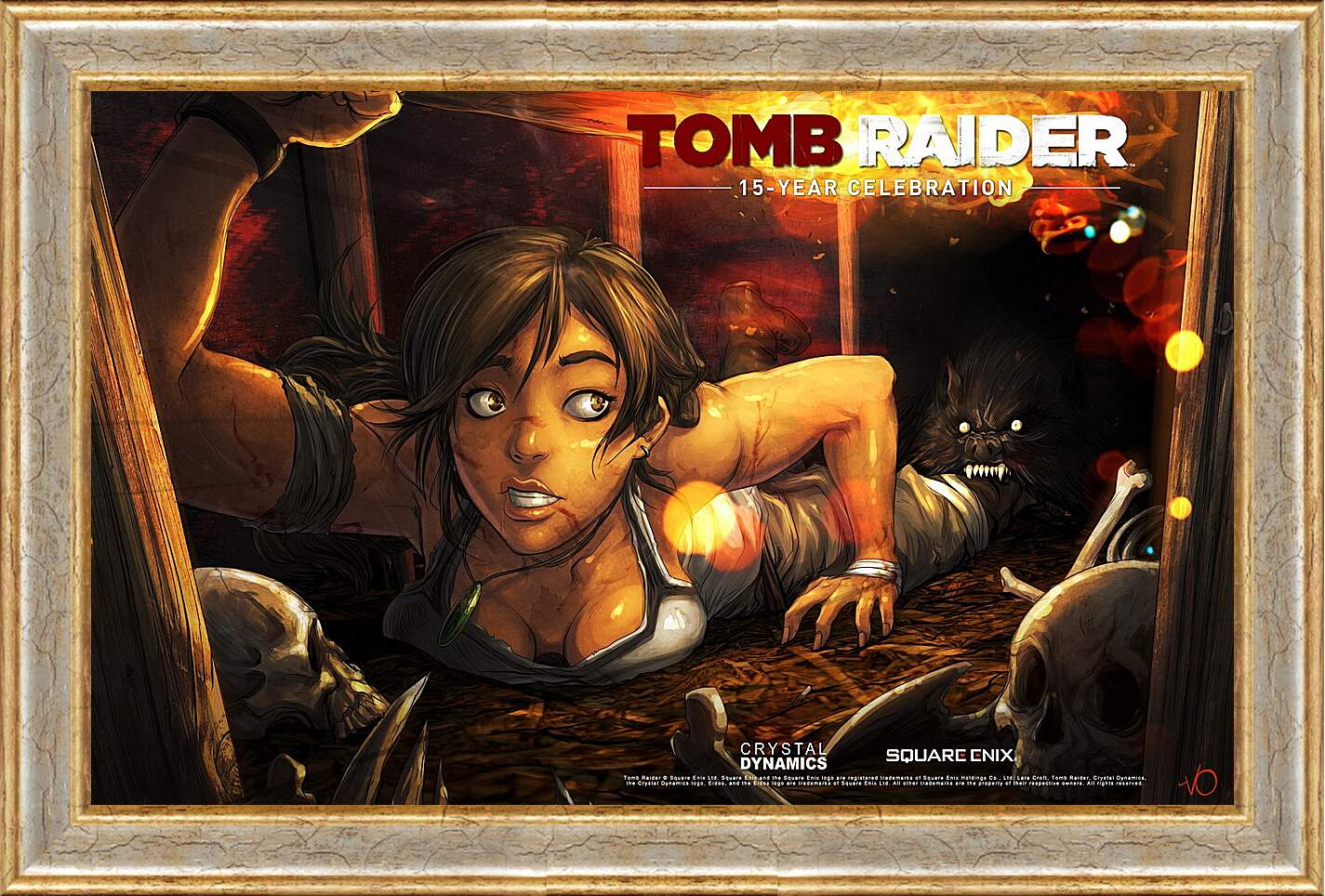 Картина в раме - Tomb Raider