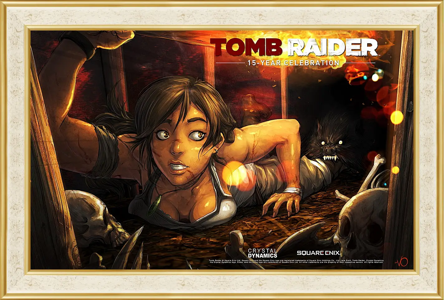 Картина в раме - Tomb Raider