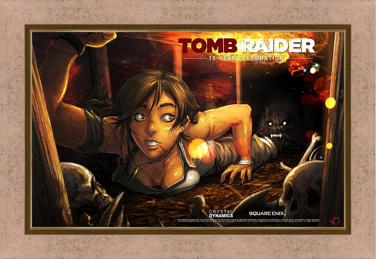 Картина в раме - Tomb Raider