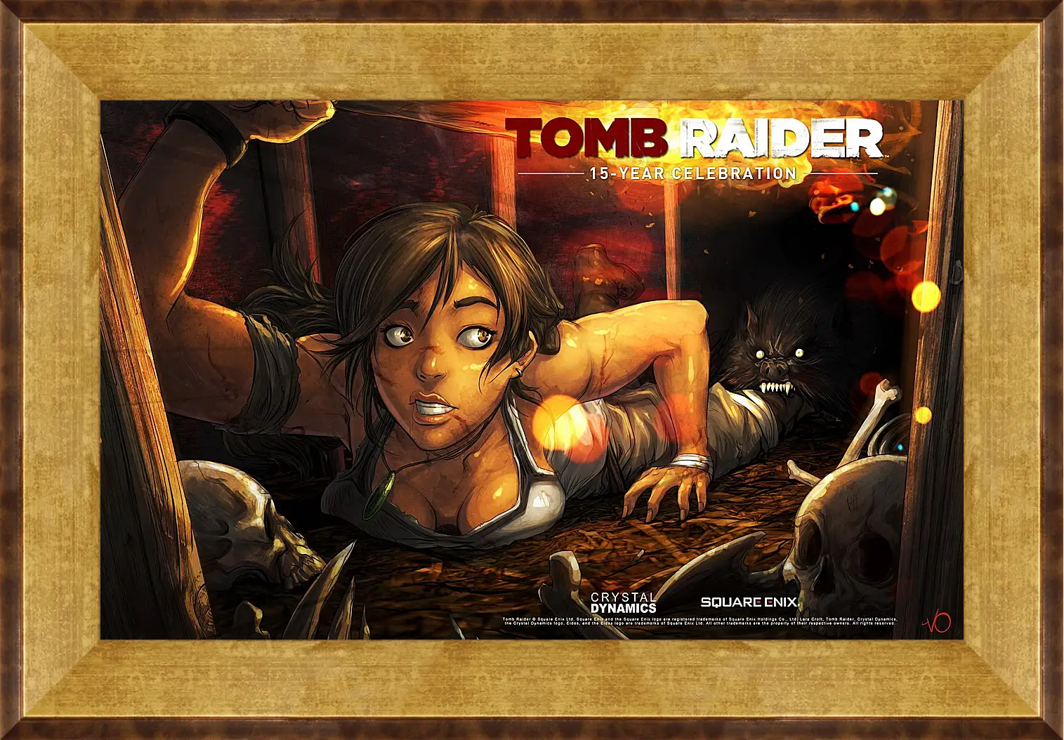 Картина в раме - Tomb Raider