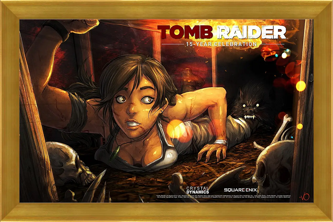 Картина в раме - Tomb Raider