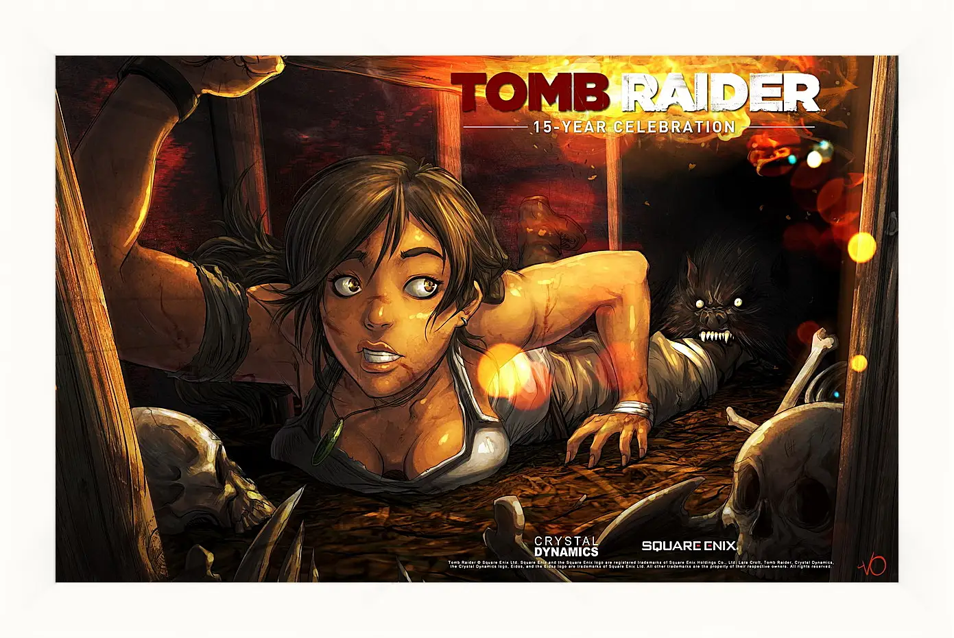 Картина в раме - Tomb Raider