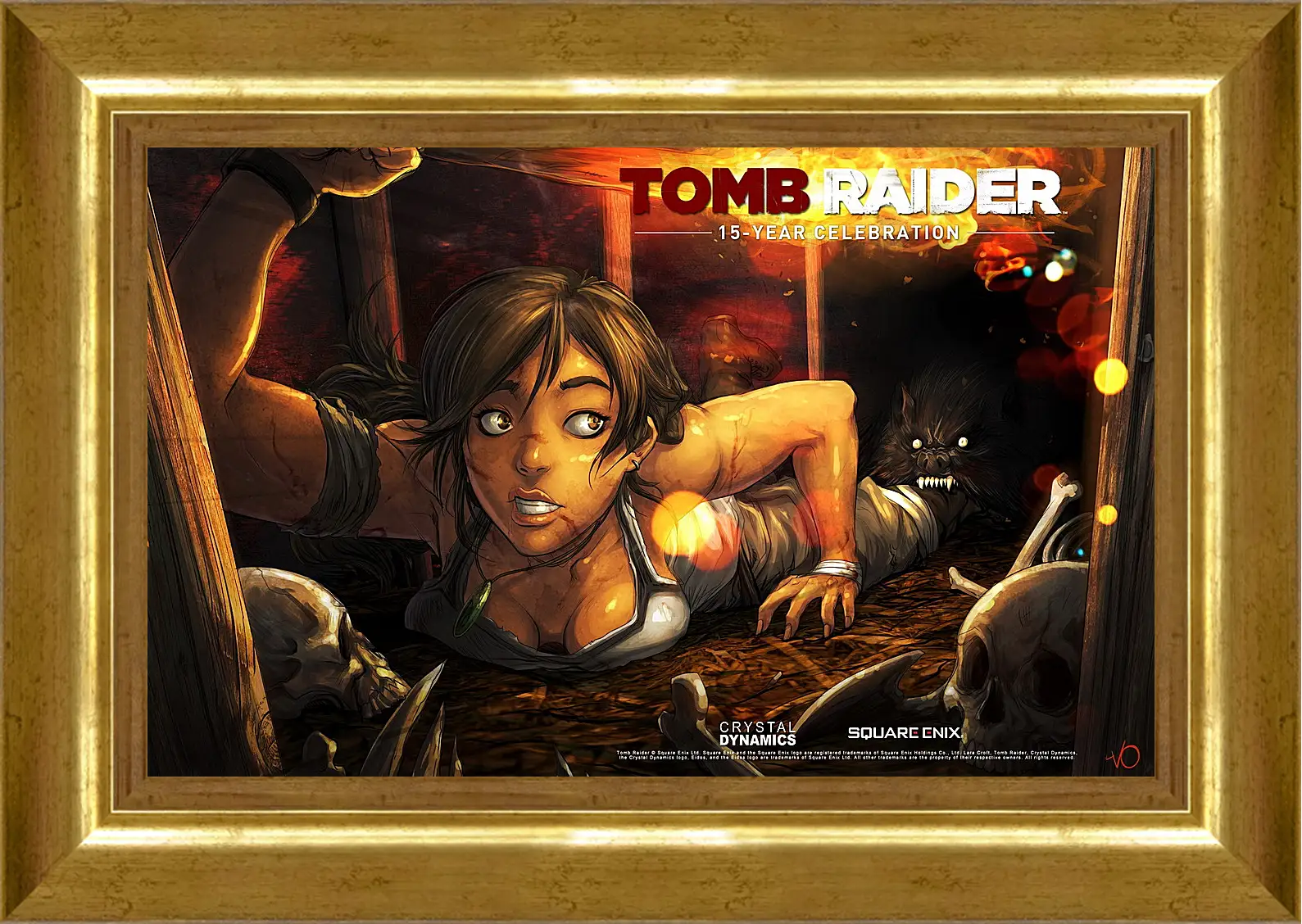 Картина в раме - Tomb Raider