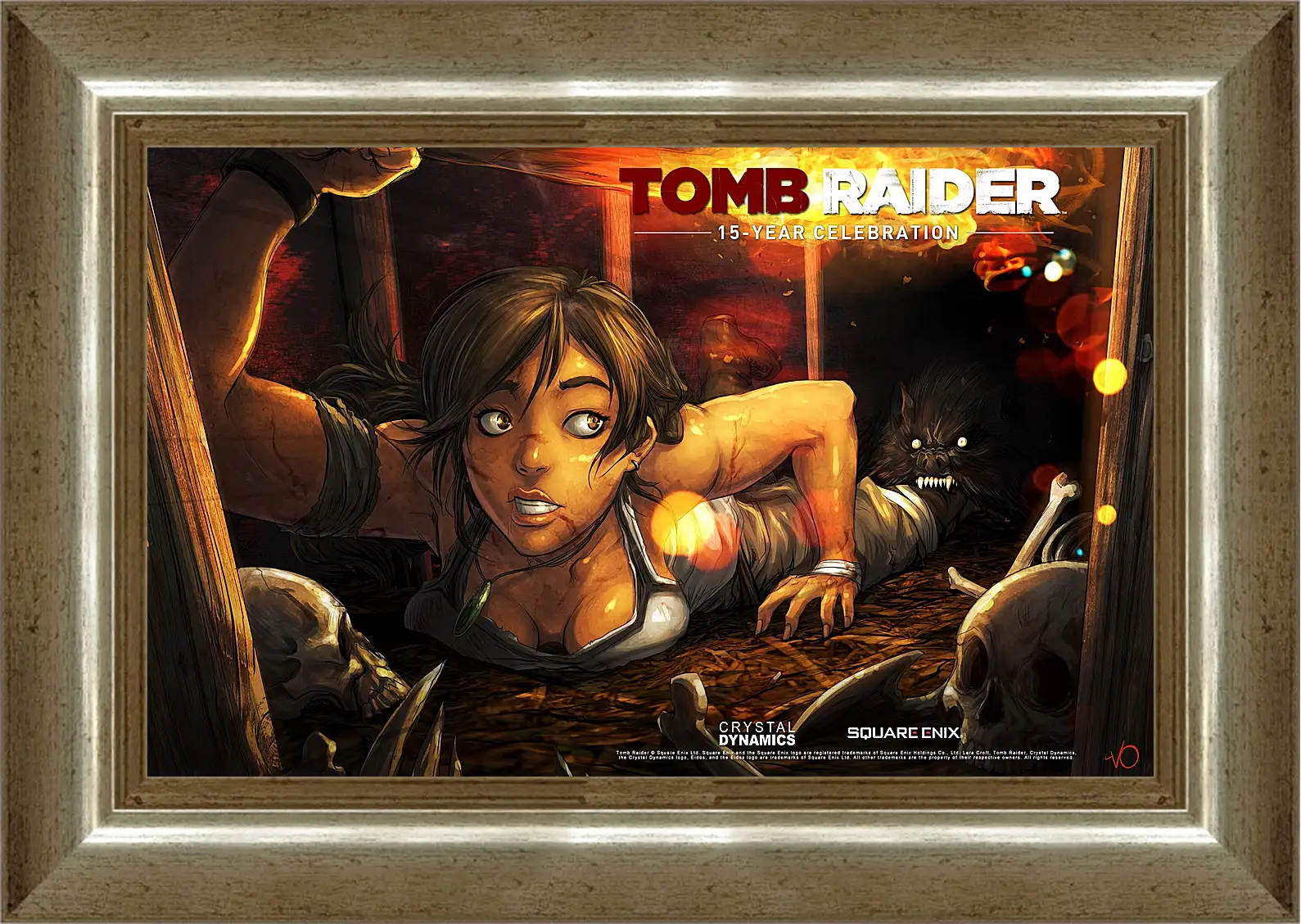 Картина в раме - Tomb Raider