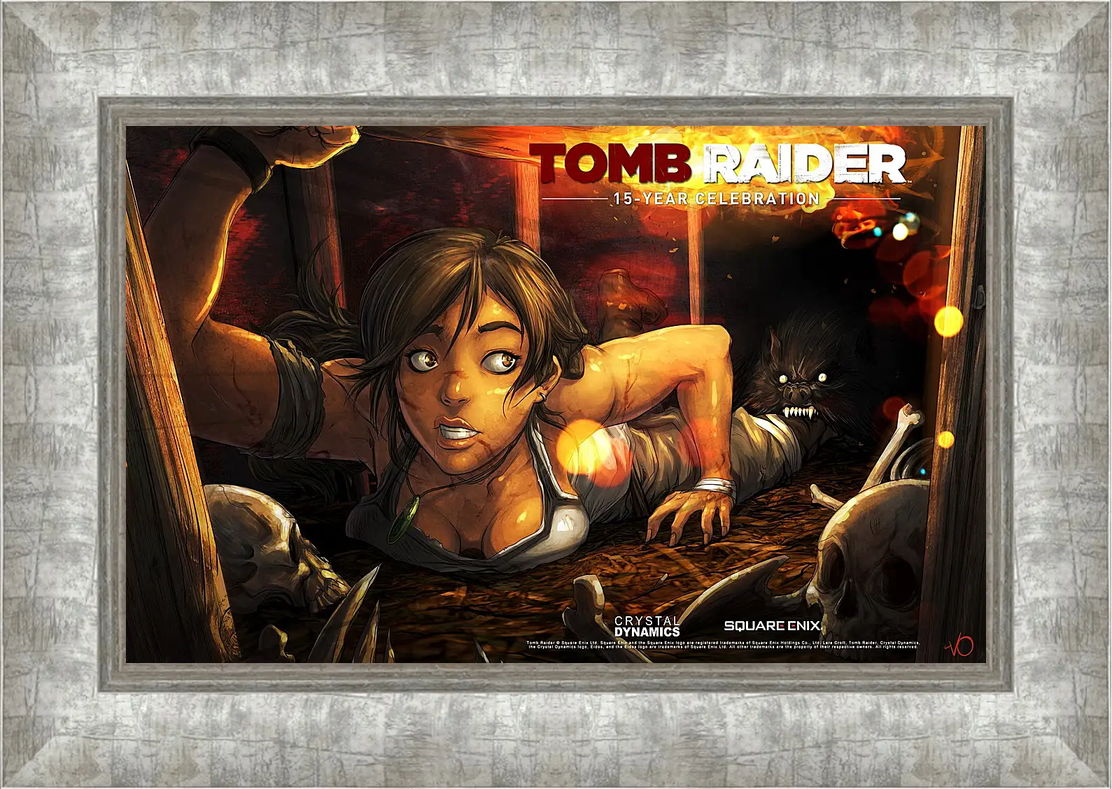 Картина в раме - Tomb Raider