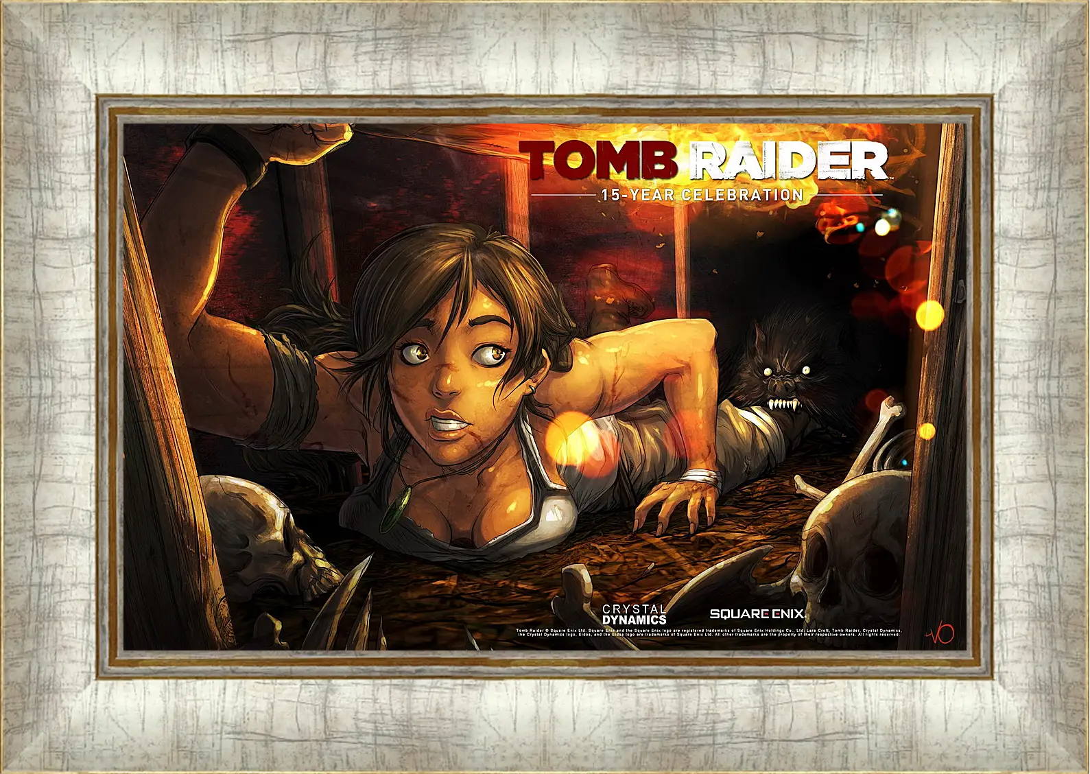 Картина в раме - Tomb Raider