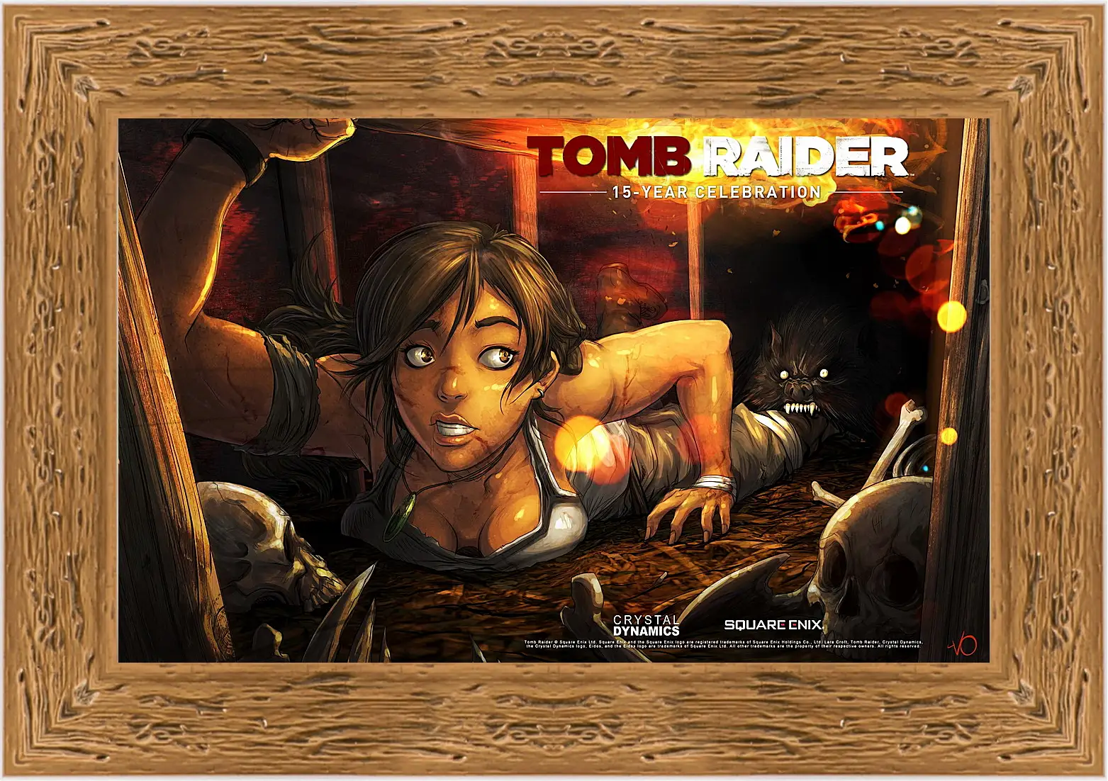 Картина в раме - Tomb Raider