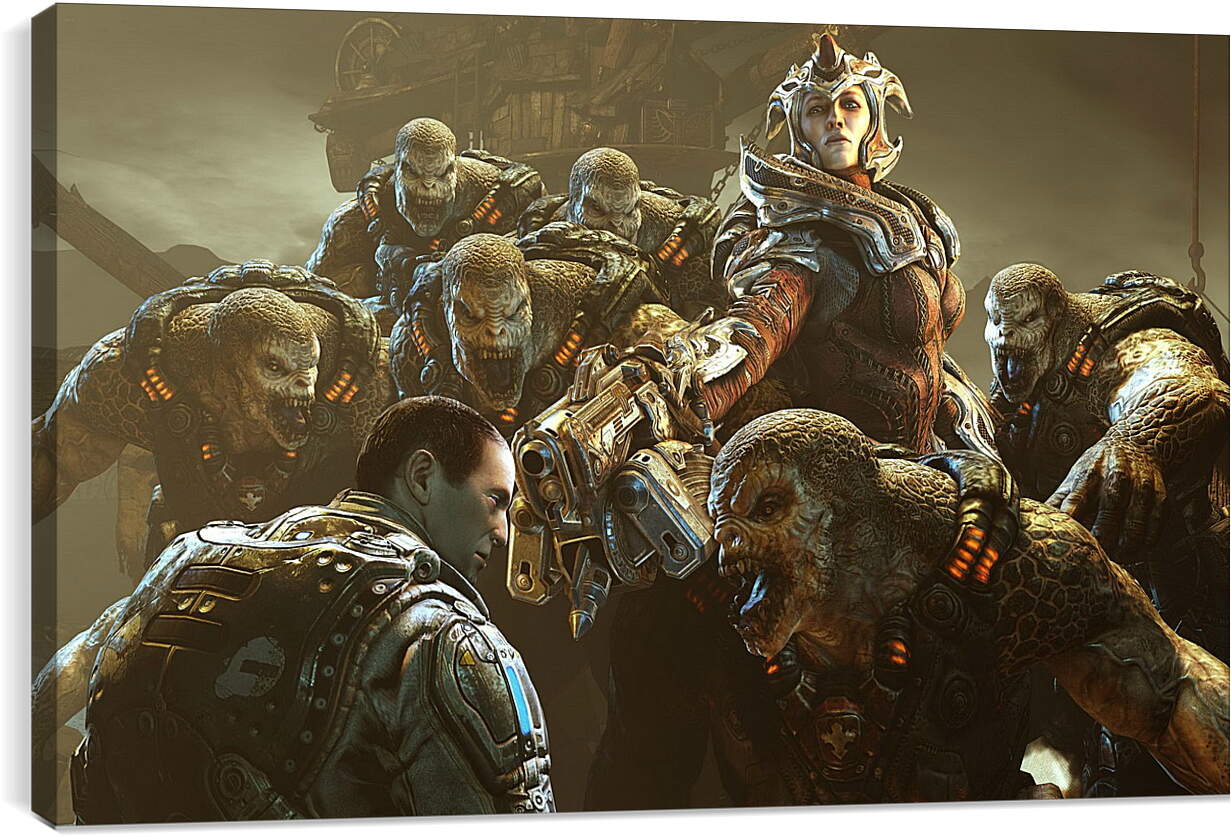 Постер и плакат - Gears Of War 3
