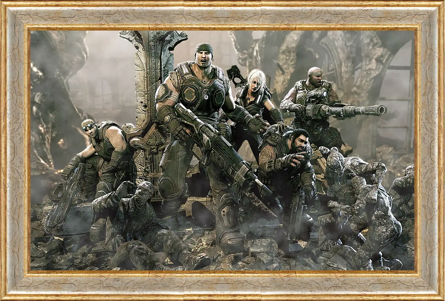 Картина в раме - Gears Of War 3
