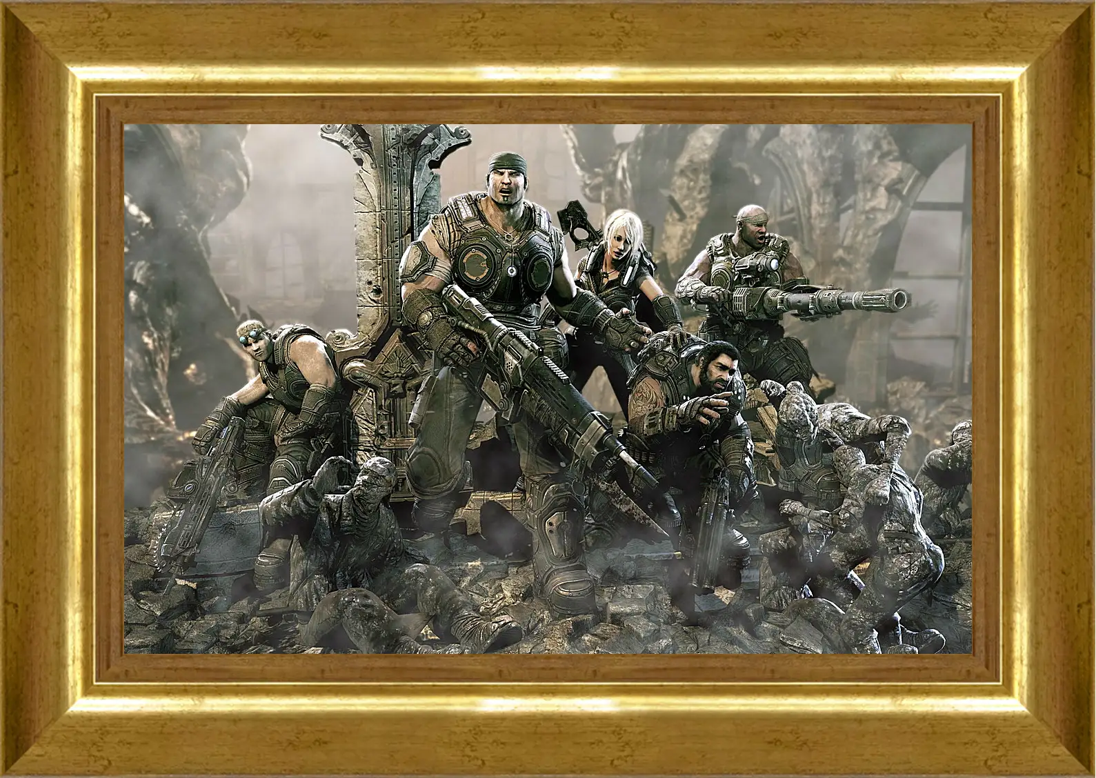 Картина в раме - Gears Of War 3
