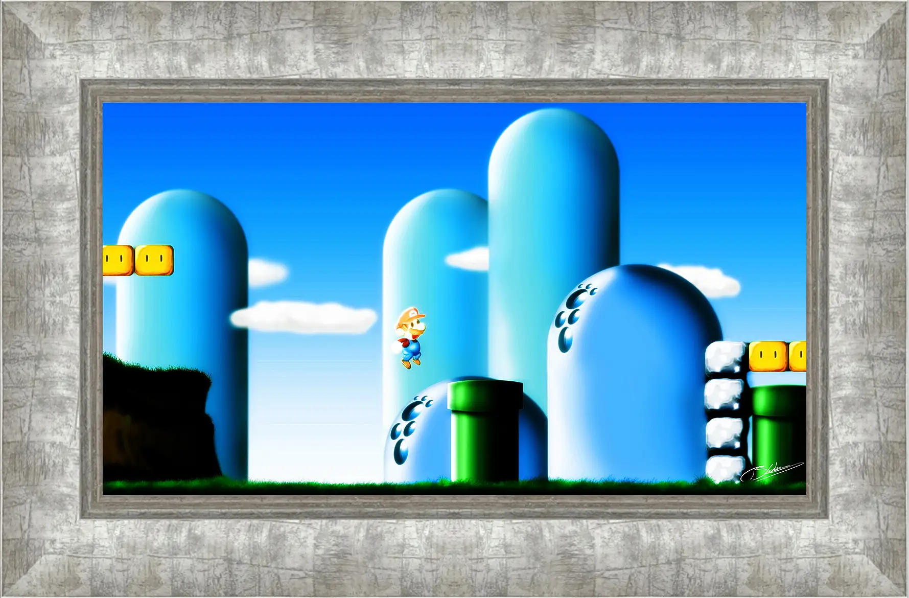 Картина в раме - Mario

