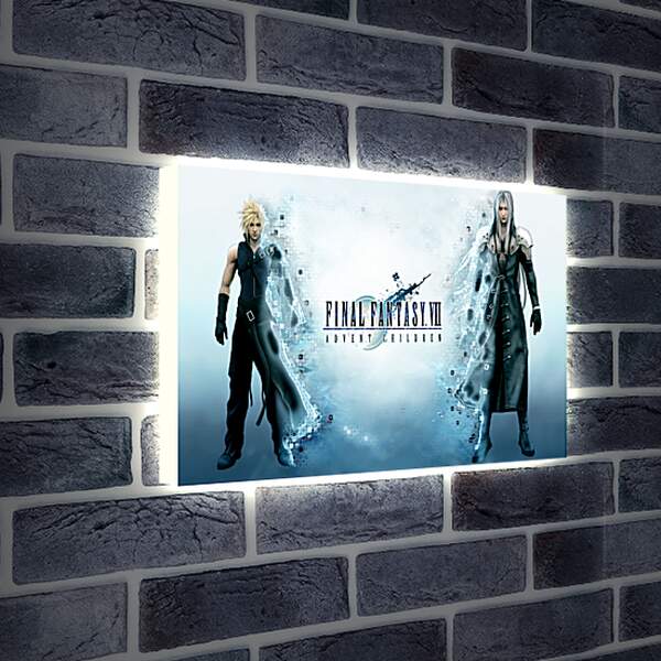 Лайтбокс световая панель - Final Fantasy