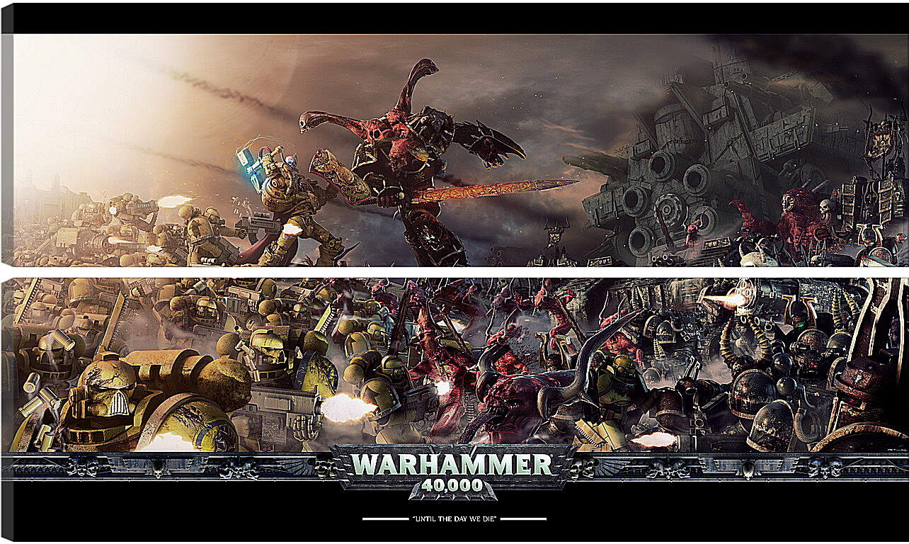 Модульная картина - Warhammer