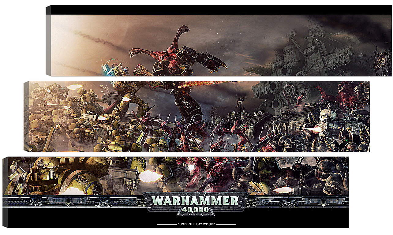 Модульная картина - Warhammer