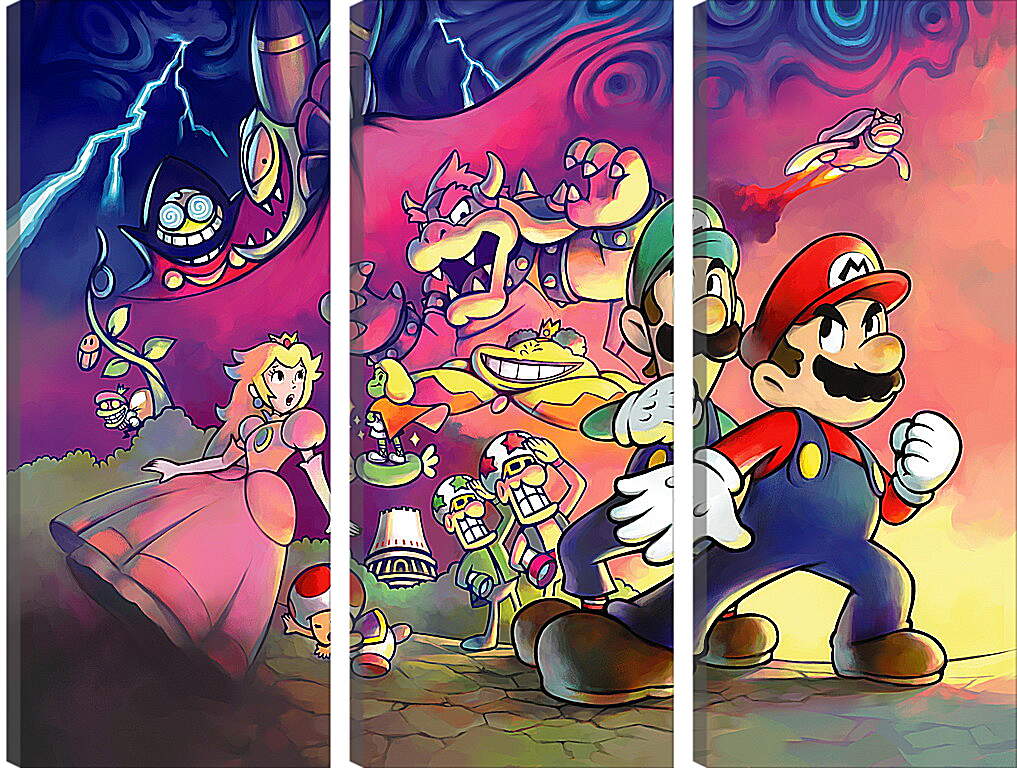 Модульная картина - Mario
