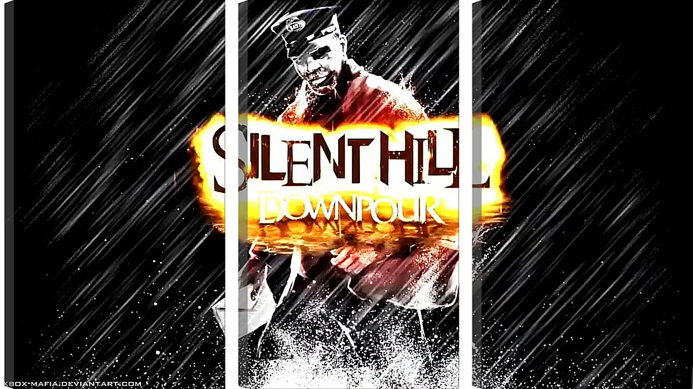 Модульная картина - Silent Hill
