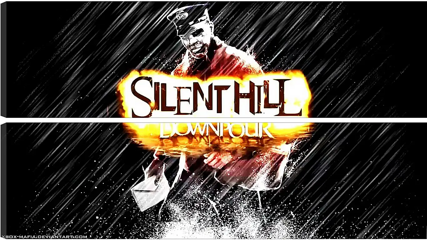 Модульная картина - Silent Hill
