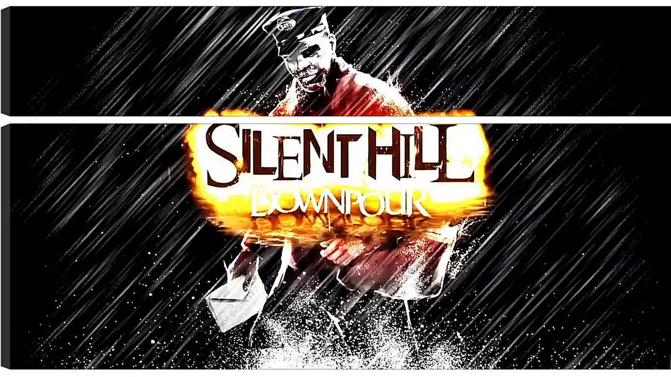 Модульная картина - Silent Hill
