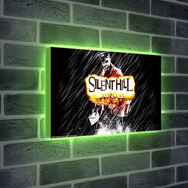 Лайтбокс световая панель - Silent Hill
