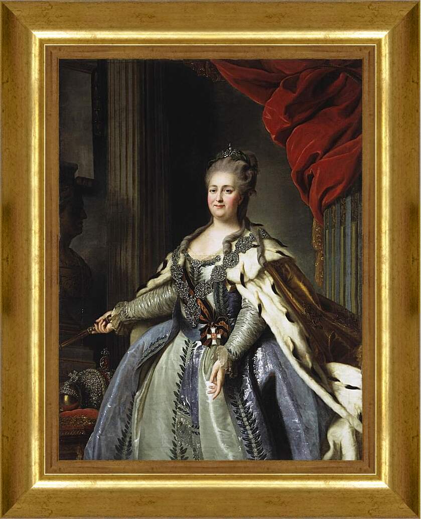 Картина в раме - Екатерина II